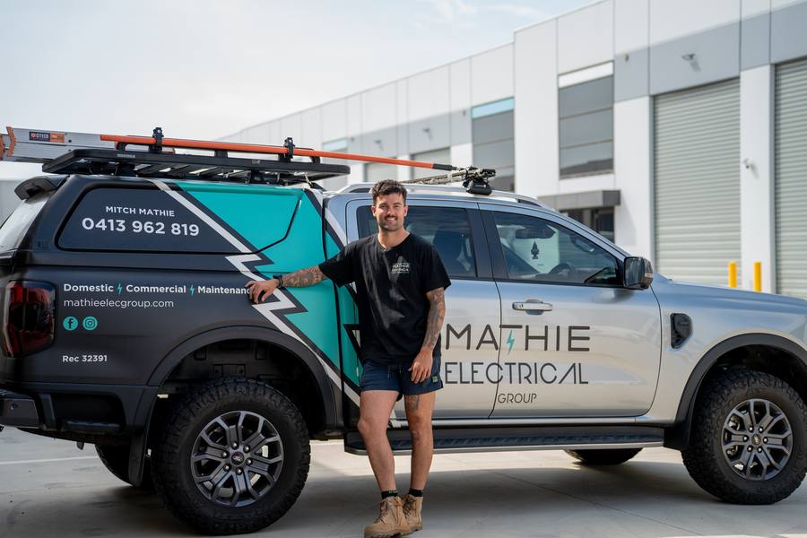 Mathie Electrical van